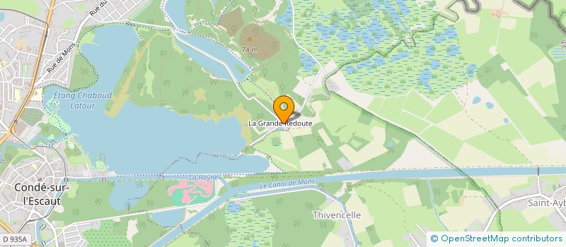 localisation de l'entreprise SARL A.N.G.A  CONDE-SUR-L'ESCAUT