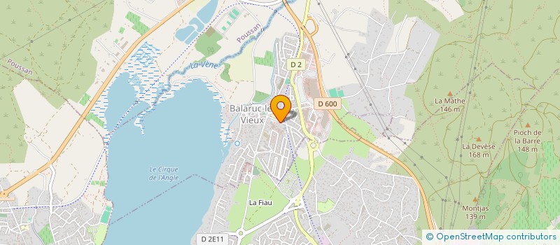 localisation de l'entreprise SARL A NOUGUERA  BALARUC-LE-VIEUX