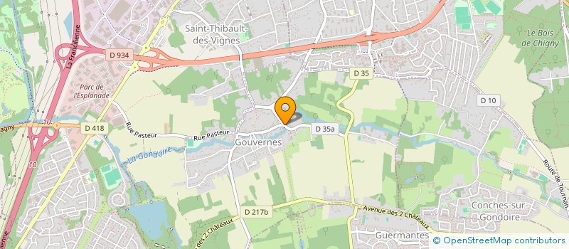 localisation de l'entreprise SARL A.P.3.I.  GOUVERNES