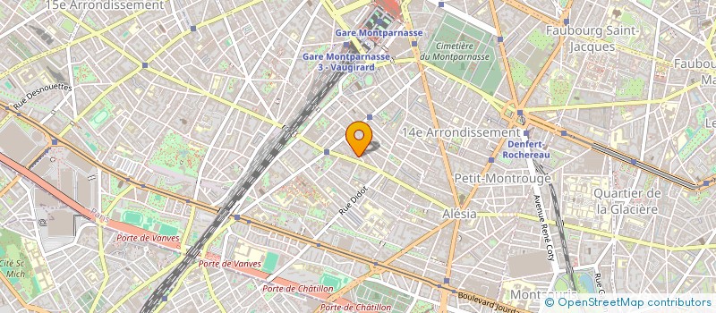localisation de l'entreprise SARL A.P.C SERVICES à PARIS