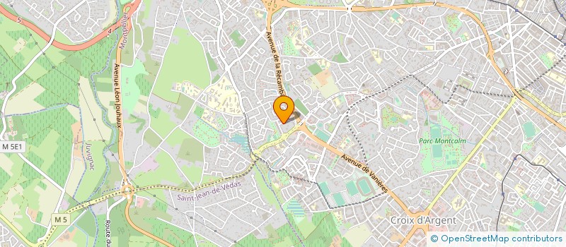 localisation de l'entreprise SARL A P P à MONTPELLIER