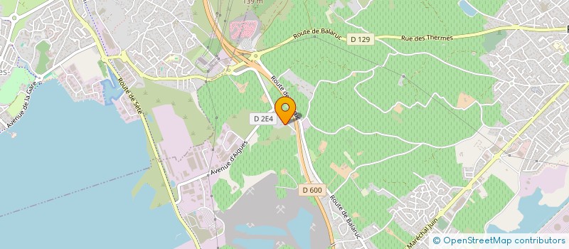 localisation de l'entreprise SARL A+PLACO  FRONTIGNAN