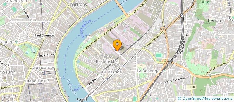 localisation de l'entreprise SARL A.R.C.2.P.N à BORDEAUX