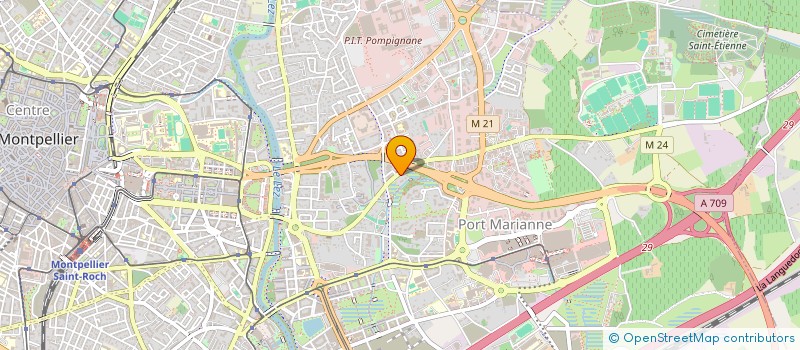 localisation de l'entreprise SARL A.R.C. à MONTPELLIER