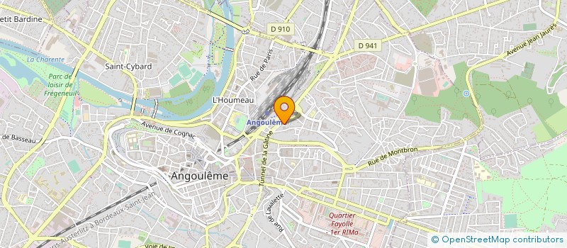 localisation de l'entreprise SARL A.R.C AVENIR RENOVATION ET CREATION à ANGOULEME