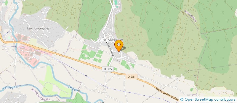 localisation de l'entreprise SARL A.R. SECURITE  SAINT-MAXIMIN