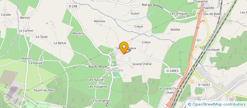 localisation de l'entreprise SARL A R T E D I à LARUSCADE