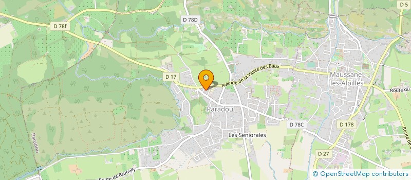 localisation de l'entreprise SARL A RASO  PARADOU (LE)