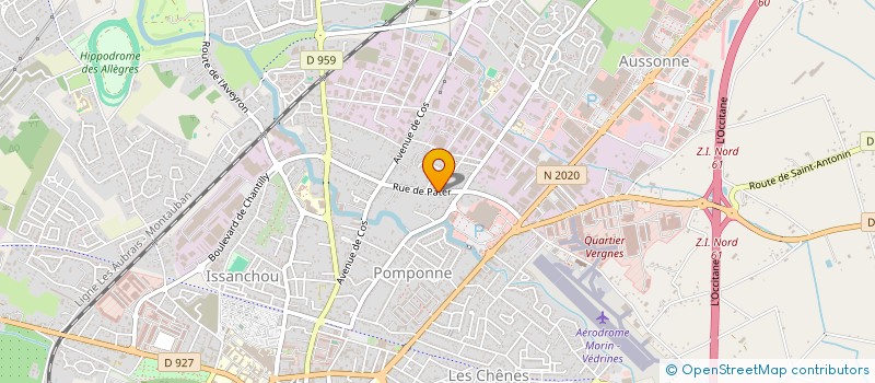 localisation de l'entreprise SARL A.RENTERO  MONTAUBAN