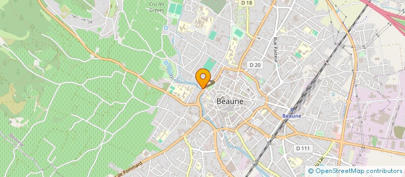 localisation de l'entreprise SARL A.S à BEAUNE