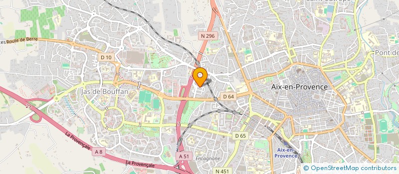 localisation de l'entreprise 'SARL A.T.A.' à AIX EN PROVENCE