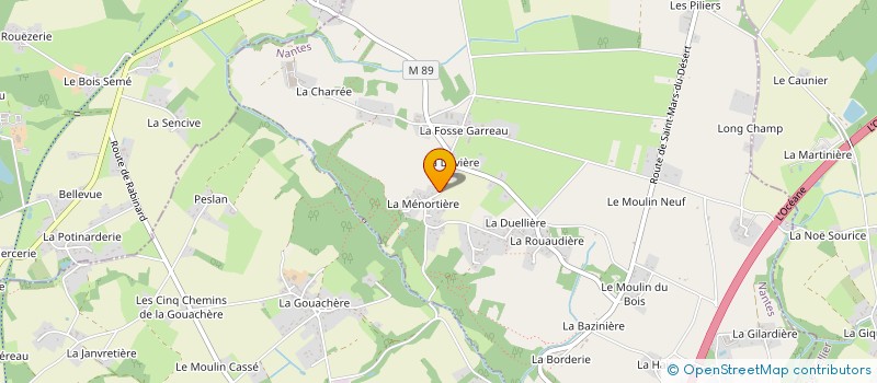 localisation de l'entreprise SARL A.T.M 44  MAUVES-SUR-LOIRE