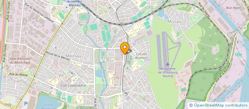 localisation de l'entreprise SARL A T M C à STRASBOURG