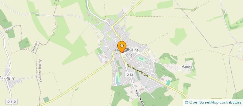 localisation de l'entreprise SARL A.T.R.B.  NEUILLY-SAINT-FRONT