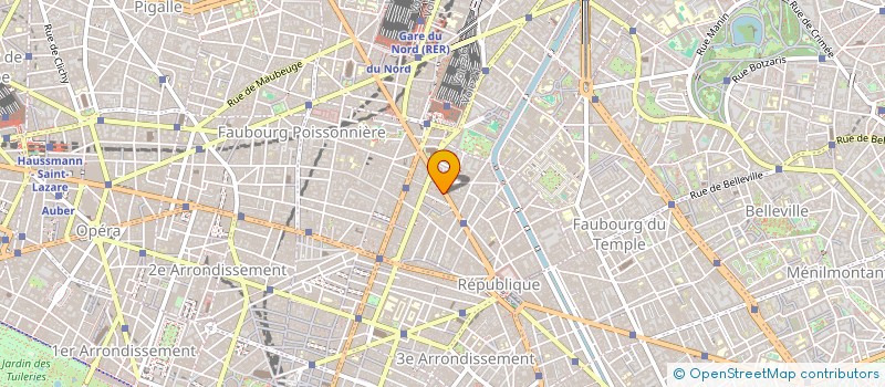 localisation de l'entreprise SARL A TIRE D AILE à PARIS