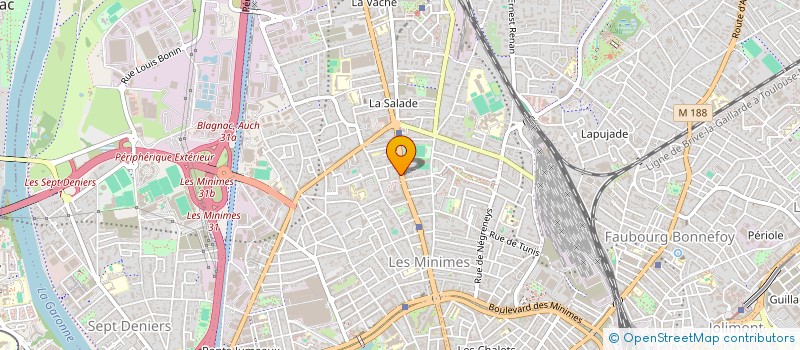 localisation de l'entreprise SARL A TOUS SERVICES à TOULOUSE