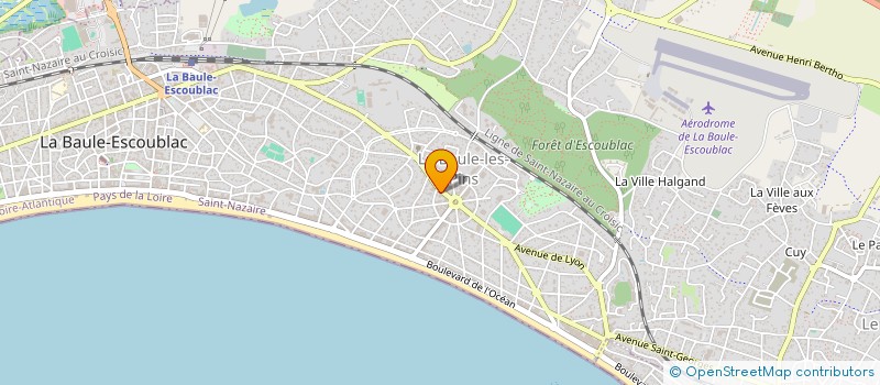 localisation de l'entreprise SARL A.V.D.S. à LA BAULE-ESCOUBLAC