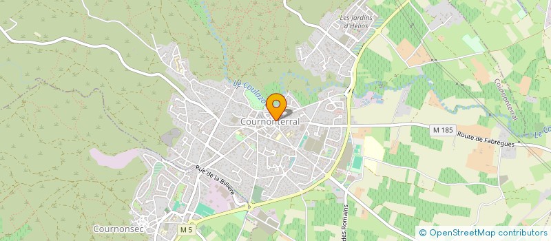 localisation de l'entreprise SARL A VOTRE SERVICE  COURNONTERRAL