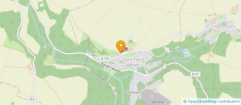 localisation de l'entreprise SARL A VOTRE SERVICE  SAINT-PIERRE-AIGLE