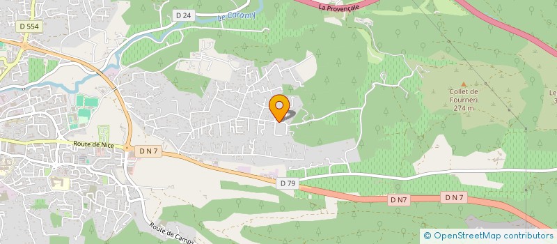 localisation de l'entreprise SARL A VOTRE SERVICE TAXI BRIGNOLES à BRIGNOLES