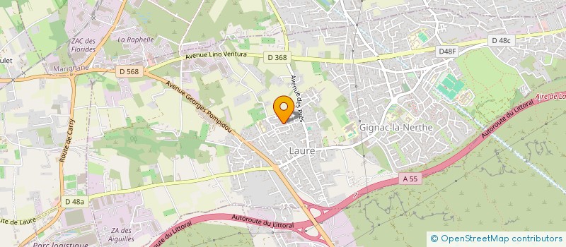 localisation de l'entreprise SARL A.W.R.C à GIGNAC-LA-NERTHE