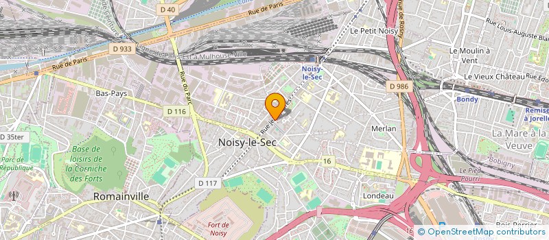 localisation de l'entreprise SARL A.Z. à NOISY LE SEC
