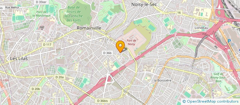localisation de l'entreprise SARL A-Z - BAT- GENERALE à ROMAINVILLE