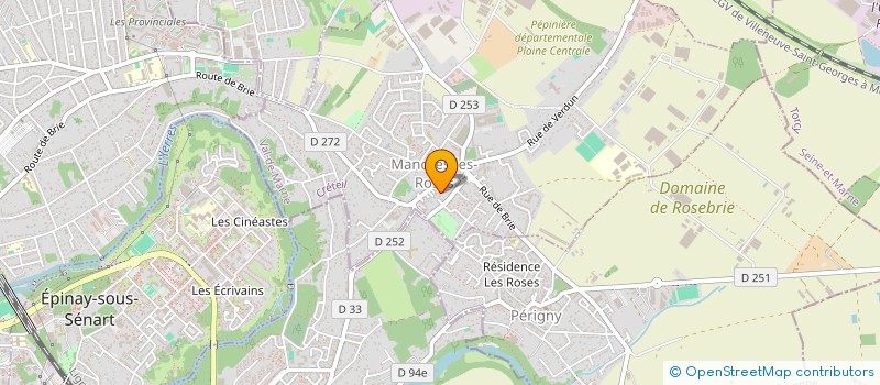 localisation de l'entreprise SARL A2CF à MANDRES-LES-ROSES