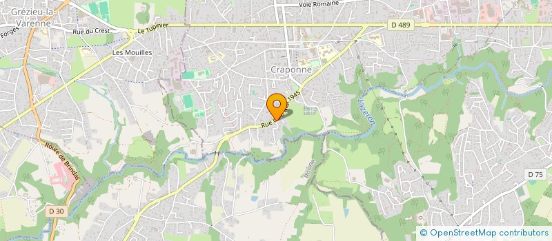 localisation de l'entreprise SARL A2J IMMOBILIER  CRAPONNE