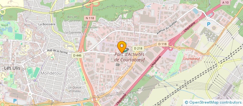 localisation de l'entreprise SARL A2P à LES ULIS