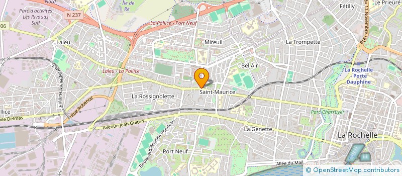 localisation de l'entreprise SARL A2P SECURITE à LA ROCHELLE