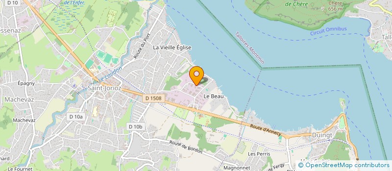 localisation de l'entreprise SARL A3 REALISATION  SAINT-JORIOZ