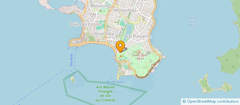 localisation de l'entreprise SARL AA à NOUMEA