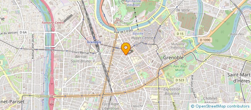 localisation de l'entreprise SARL AA MULTISERVICES  GRENOBLE