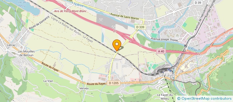 localisation de l'entreprise SARL AABFM  PASSY