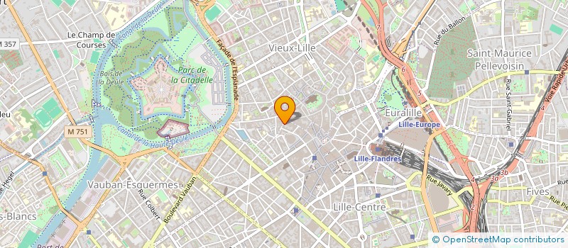 localisation de l'entreprise SARL AARC & TYPES  LILLE