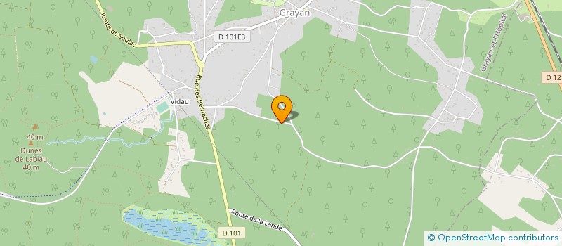 localisation de l'entreprise SARL AB CONCEPTION  GRAYAN-ET-L'HOPITAL