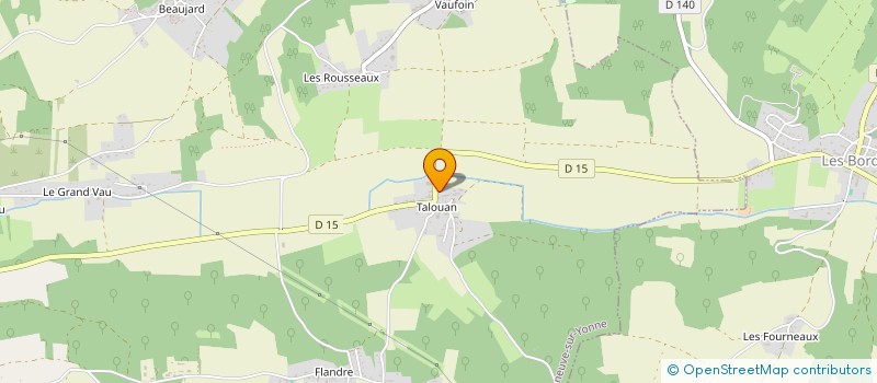 localisation de l'entreprise SARL AB CONSTRUCTION à VILLENEUVE-SUR-YONNE