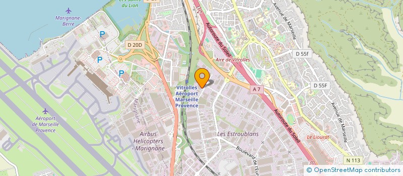 localisation de l'entreprise SARL AB FABRICATION à VITROLLES