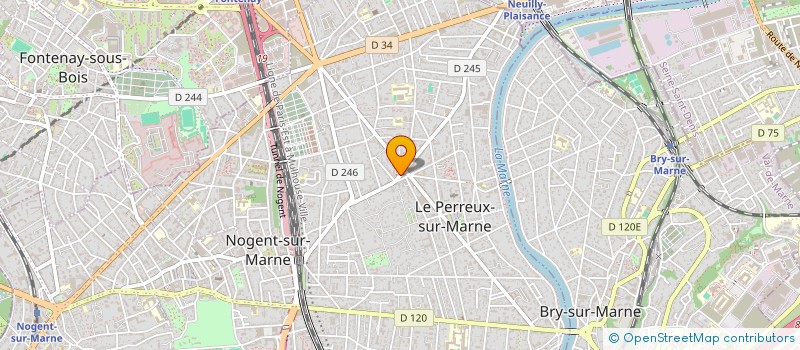 localisation de l'entreprise SARL AB FORME à LE PERREUX-SUR-MARNE