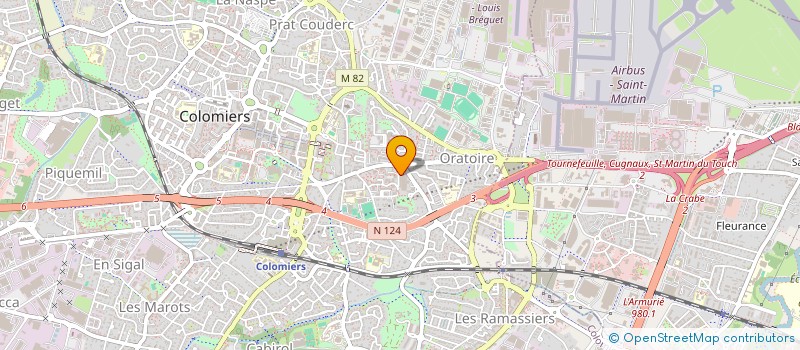 localisation de l'entreprise SARL AB MULTI-SERVICES 31 à COLOMIERS