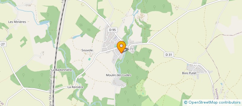 localisation de l'entreprise SARL AB PAYSAGES à MARCAY