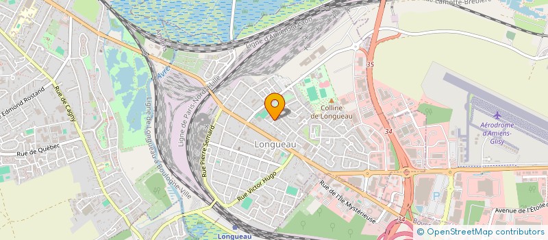 localisation de l'entreprise SARL AB PECHE à LONGUEAU