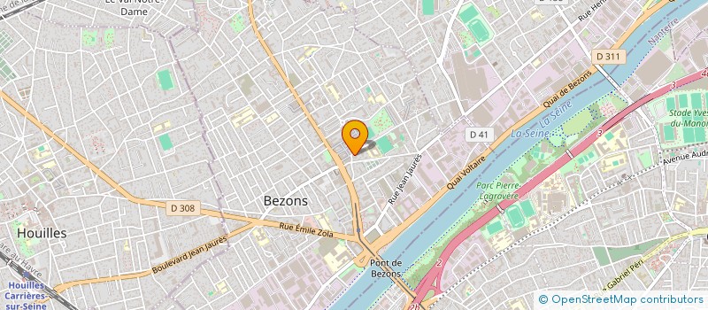 localisation de l'entreprise SARL AB-RENOV  BEZONS