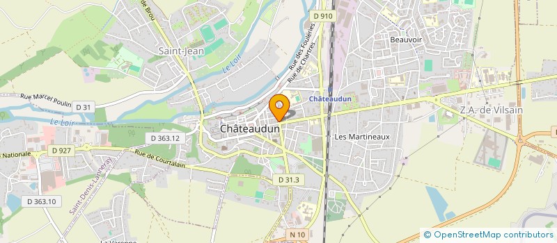 localisation de l'entreprise SARL AB VIDEO à CHATEAUDUN