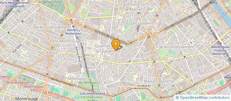 localisation de l'entreprise SARL AB2I  PARIS