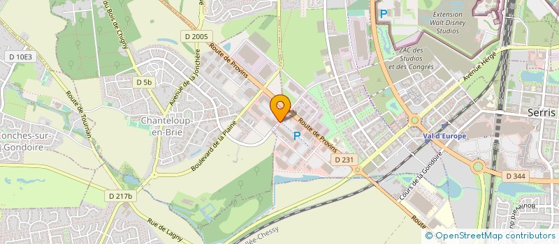 localisation de l'entreprise SARL ABA  TOUQUIN