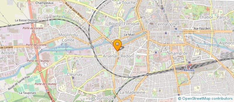 localisation de l'entreprise SARL ABAAC CONDUITE  RENNES