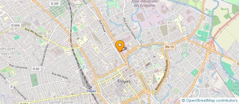 localisation de l'entreprise SARL ABAC à TROYES
