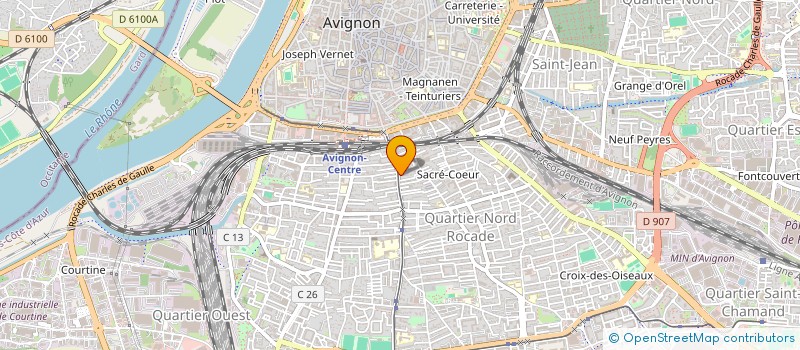localisation de l'entreprise SARL ABACAS à AVIGNON